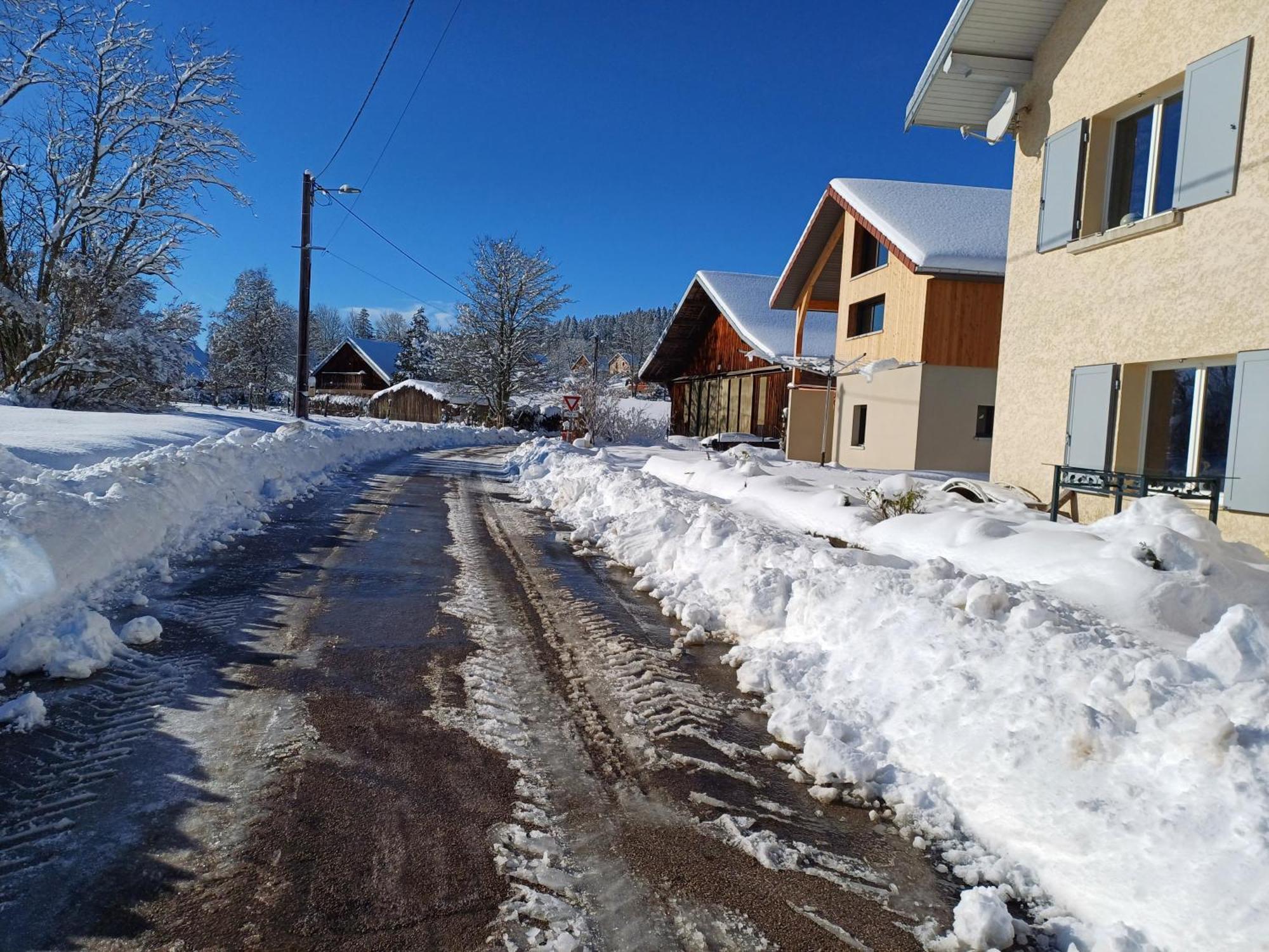 Appartamento Fab Saint-Point-Lac Esterno foto